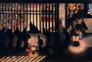 吉原格子先之図